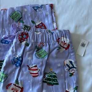 Old Navy Women’s Purple Holiday Print Pajama Bottoms
